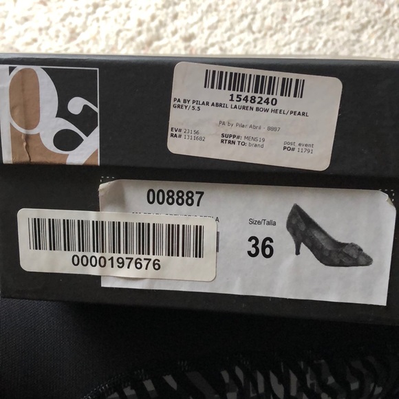 PILAR ABRIL HEELS 👠 NIB - Picture 6 of 7